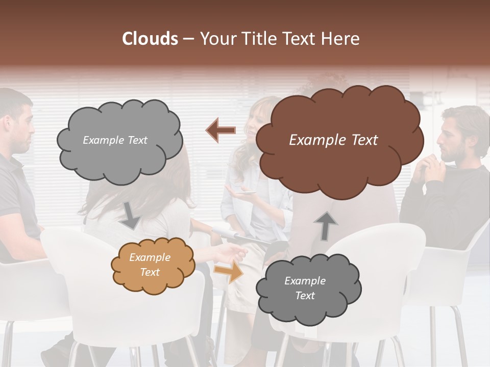 Guidance Sitting Communication PowerPoint Template