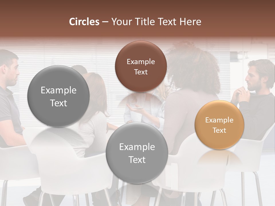 Guidance Sitting Communication PowerPoint Template