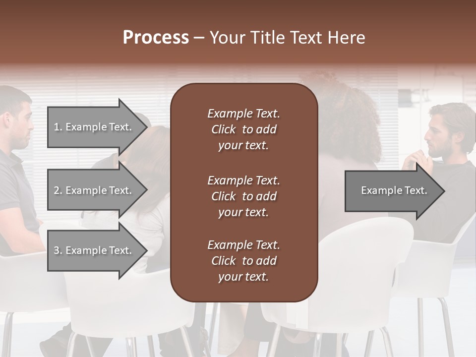 Guidance Sitting Communication PowerPoint Template