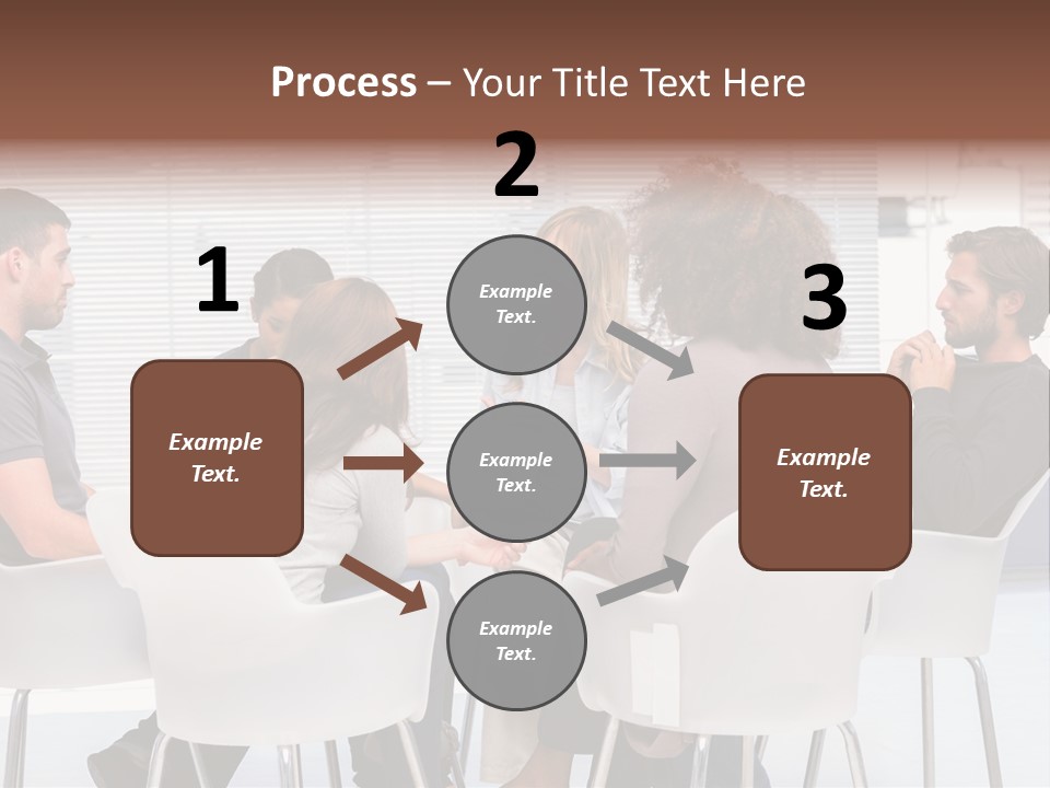 Guidance Sitting Communication PowerPoint Template