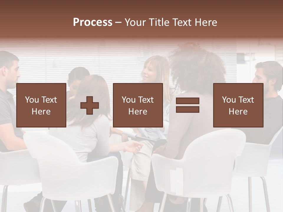 Guidance Sitting Communication PowerPoint Template
