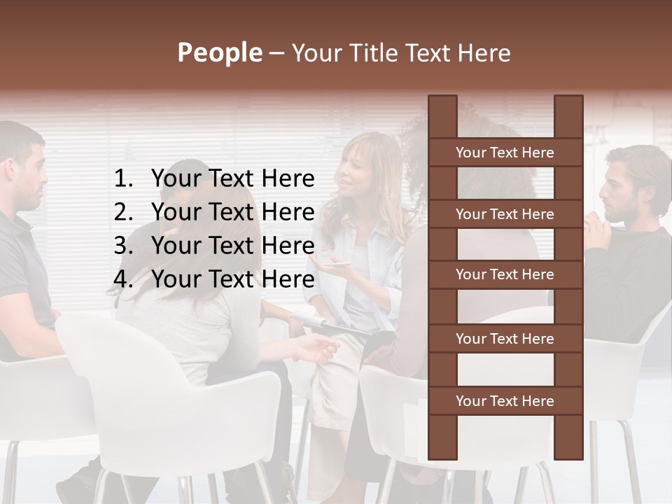 Guidance Sitting Communication PowerPoint Template