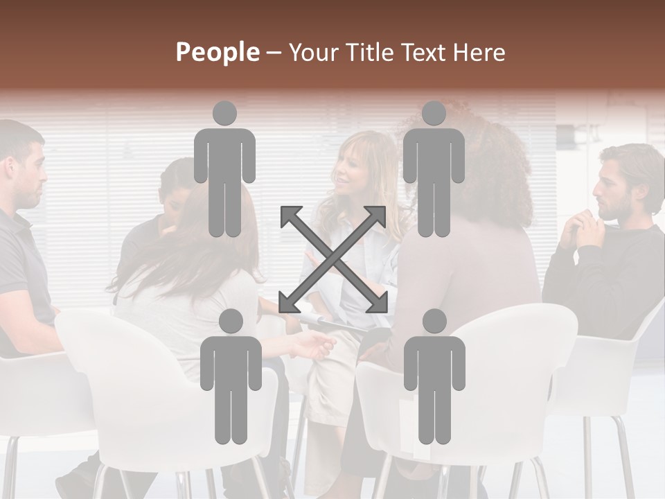 Guidance Sitting Communication PowerPoint Template