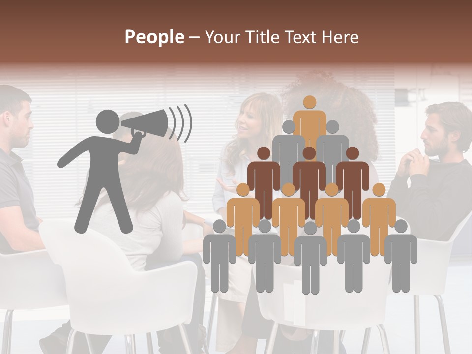 Guidance Sitting Communication PowerPoint Template