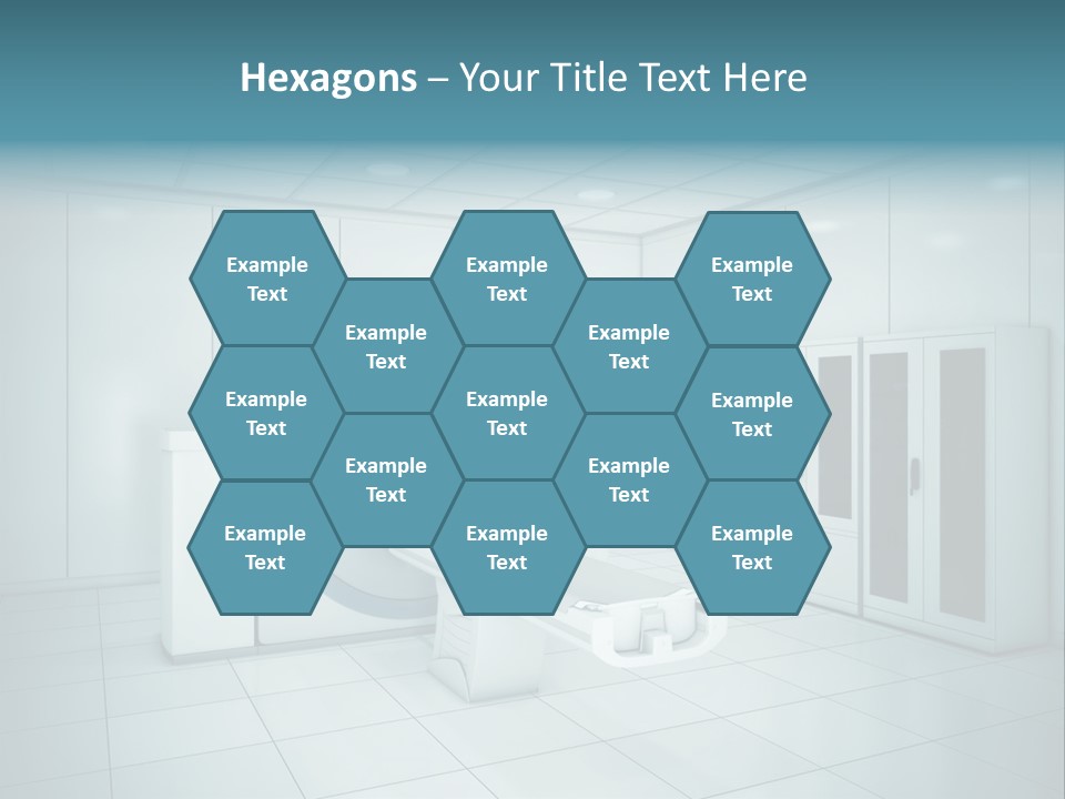Brightly Lit Medical Equipment Bright PowerPoint Template
