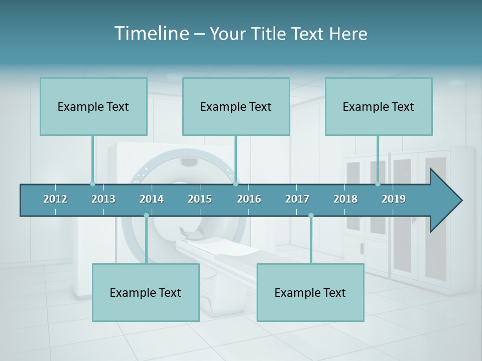 Brightly Lit Medical Equipment Bright PowerPoint Template