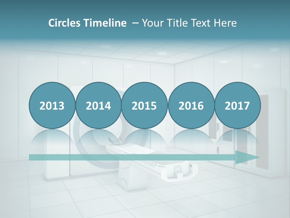 Brightly Lit Medical Equipment Bright PowerPoint Template