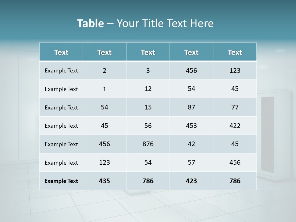 Brightly Lit Medical Equipment Bright PowerPoint Template