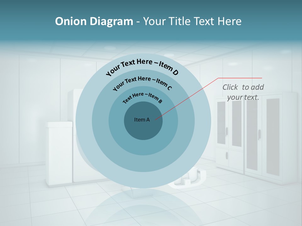 Brightly Lit Medical Equipment Bright PowerPoint Template