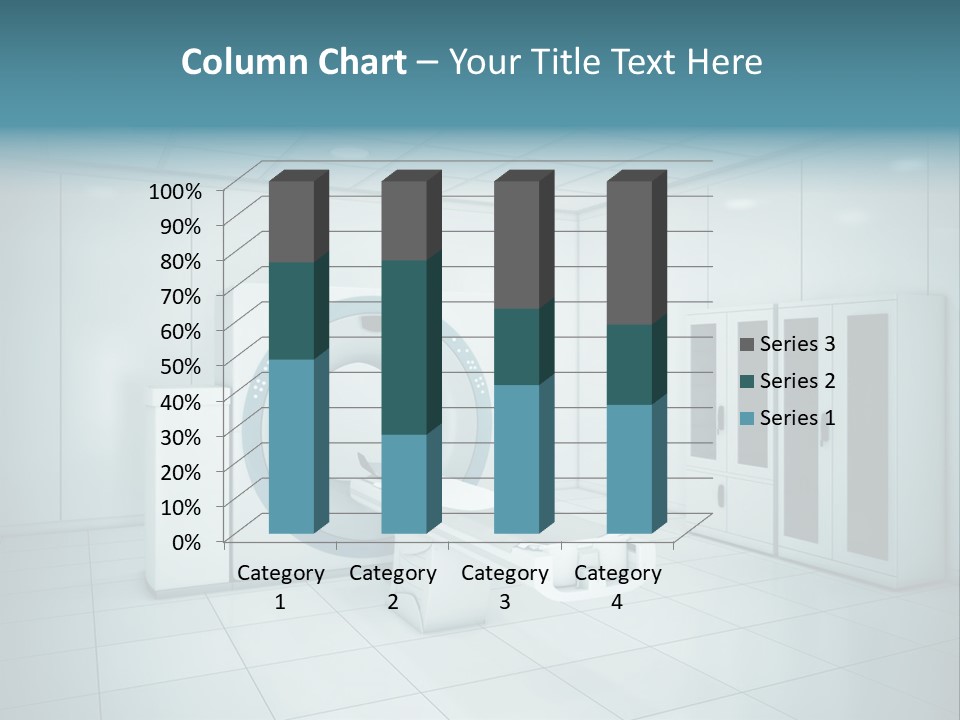 Brightly Lit Medical Equipment Bright PowerPoint Template