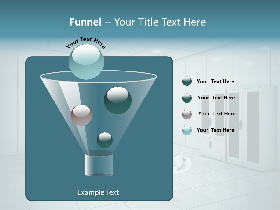 Brightly Lit Medical Equipment Bright PowerPoint Template