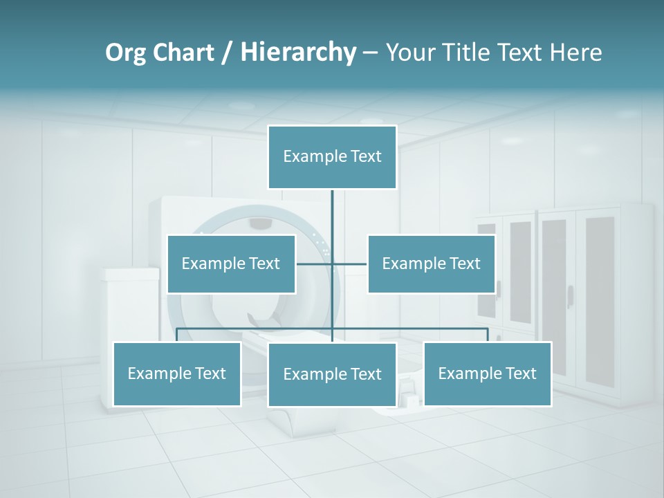 Brightly Lit Medical Equipment Bright PowerPoint Template