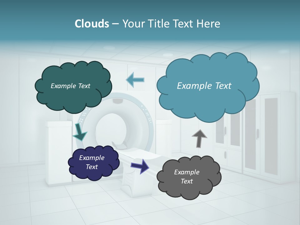 Brightly Lit Medical Equipment Bright PowerPoint Template