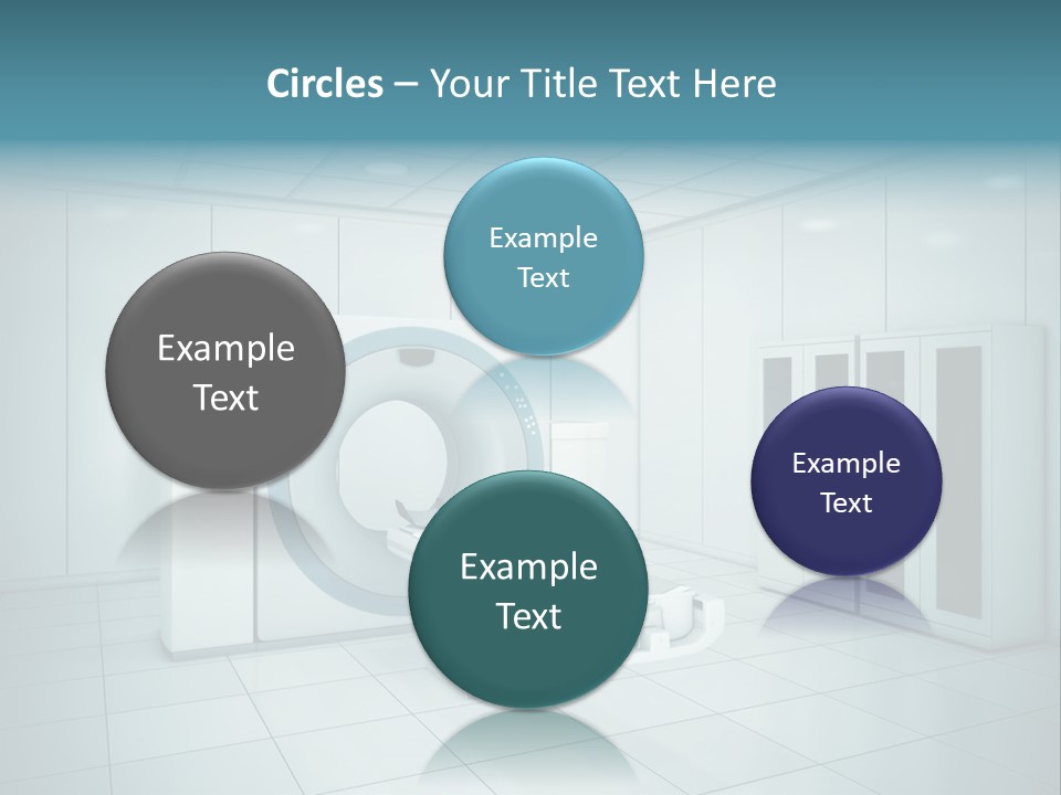 Brightly Lit Medical Equipment Bright PowerPoint Template