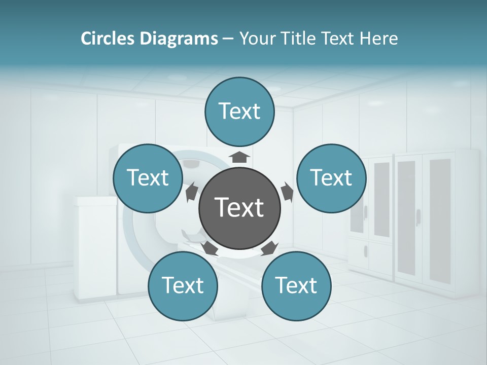 Brightly Lit Medical Equipment Bright PowerPoint Template