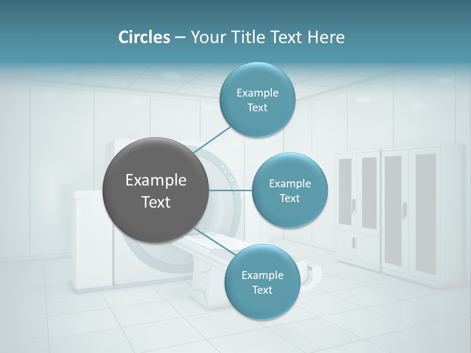 Brightly Lit Medical Equipment Bright PowerPoint Template