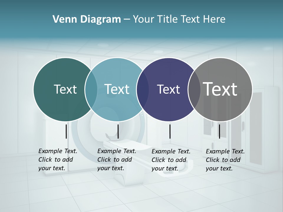 Brightly Lit Medical Equipment Bright PowerPoint Template