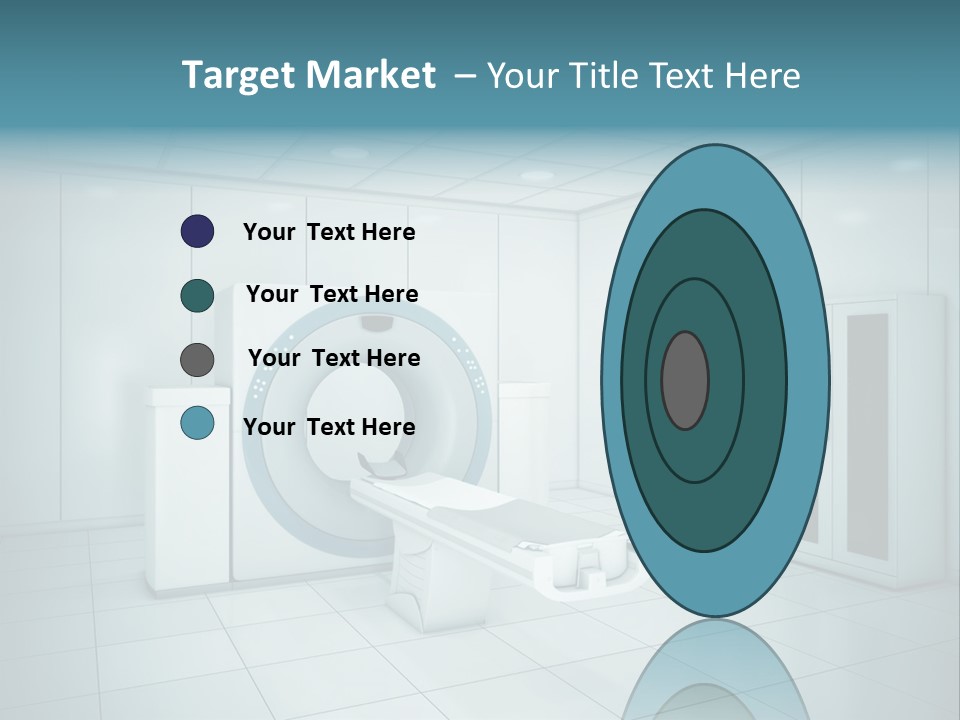 Brightly Lit Medical Equipment Bright PowerPoint Template
