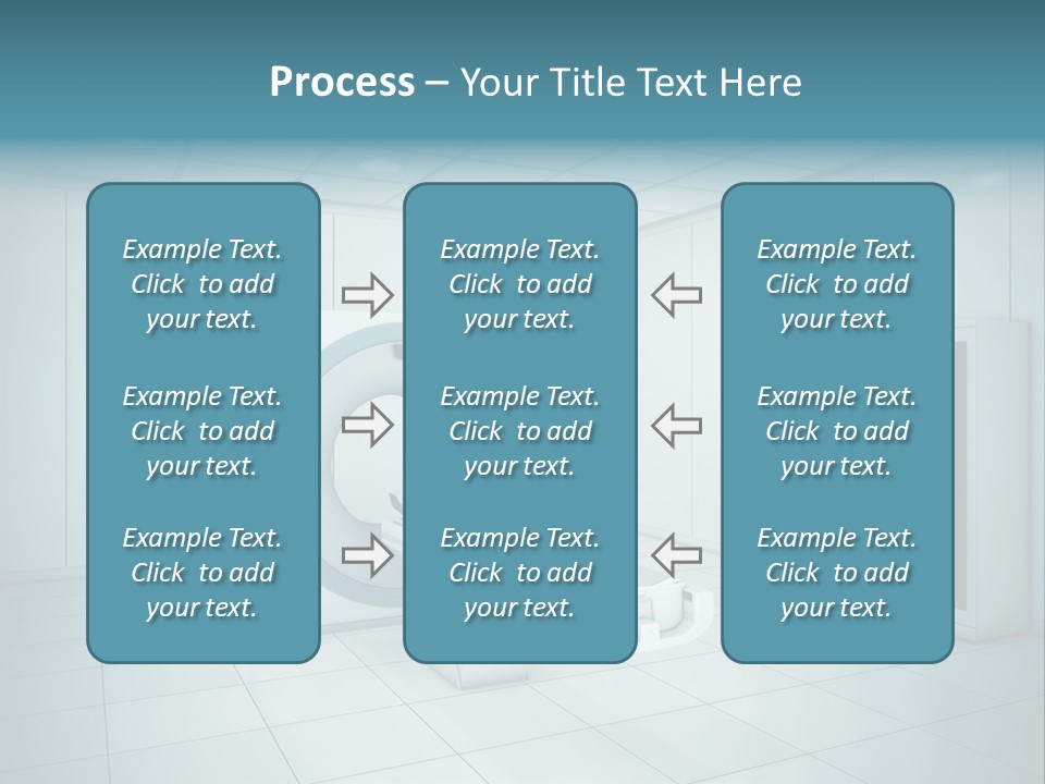 Brightly Lit Medical Equipment Bright PowerPoint Template