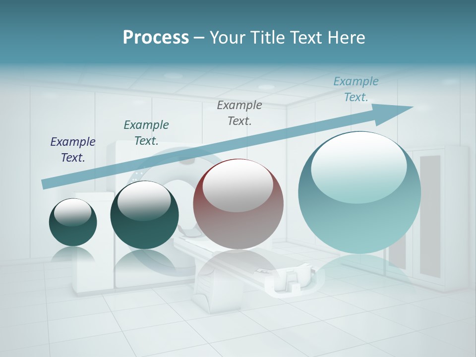 Brightly Lit Medical Equipment Bright PowerPoint Template