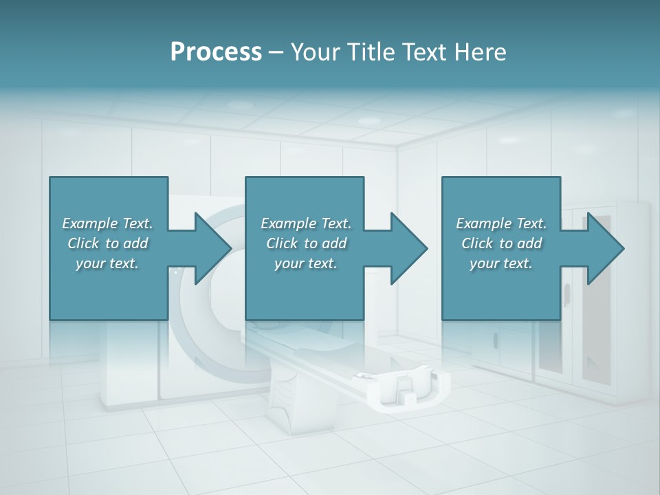 Brightly Lit Medical Equipment Bright PowerPoint Template
