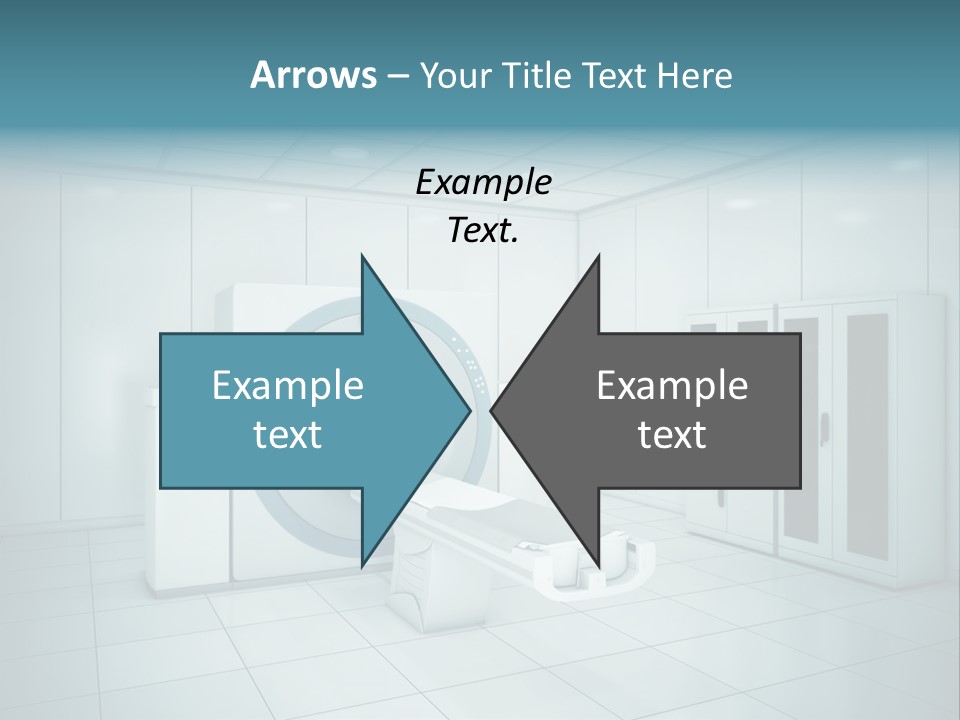 Brightly Lit Medical Equipment Bright PowerPoint Template