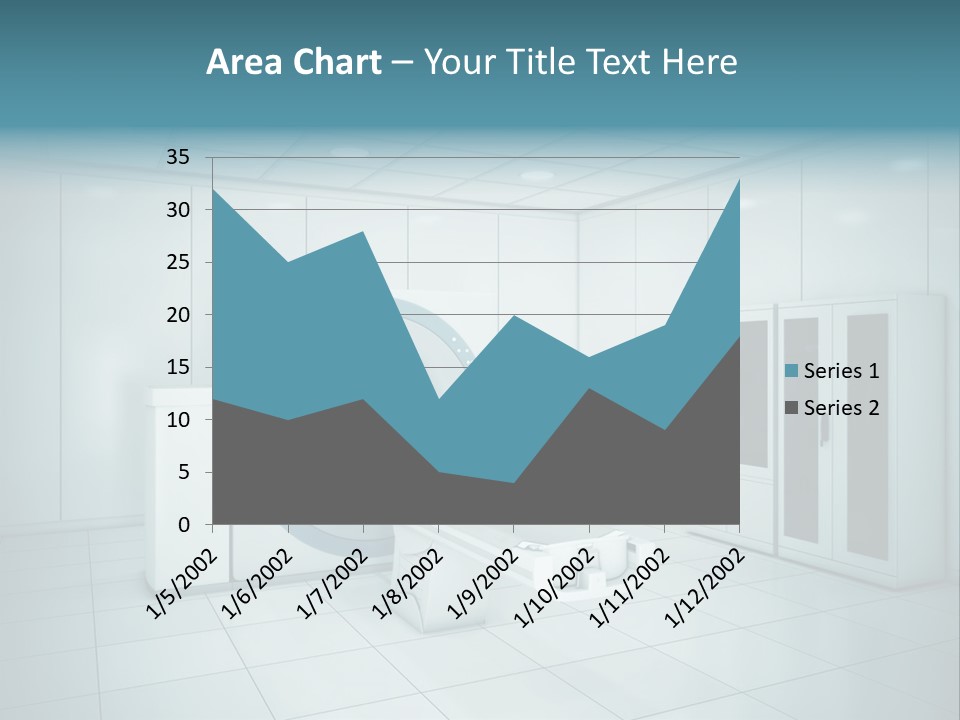 Brightly Lit Medical Equipment Bright PowerPoint Template