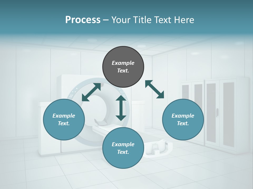 Brightly Lit Medical Equipment Bright PowerPoint Template