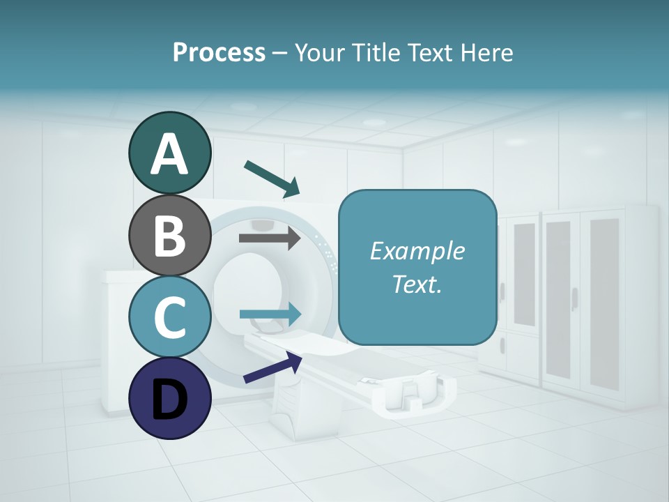 Brightly Lit Medical Equipment Bright PowerPoint Template