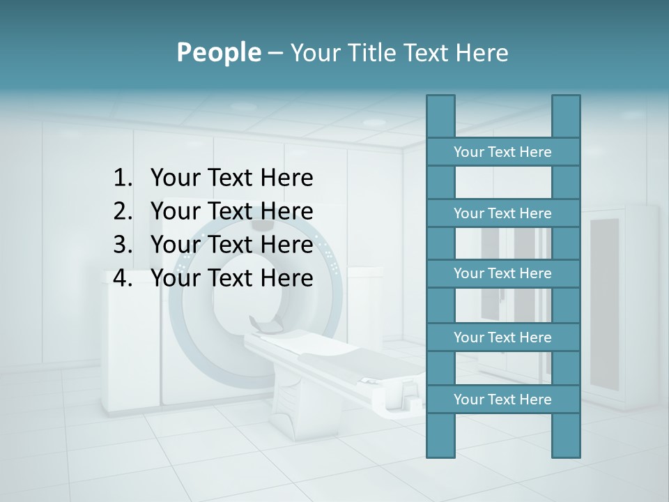 Brightly Lit Medical Equipment Bright PowerPoint Template