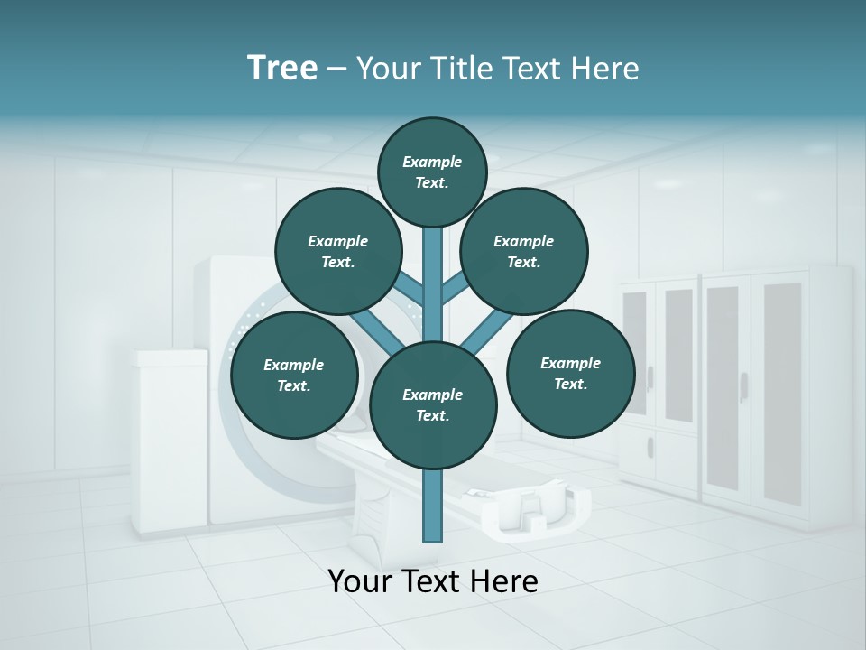 Brightly Lit Medical Equipment Bright PowerPoint Template