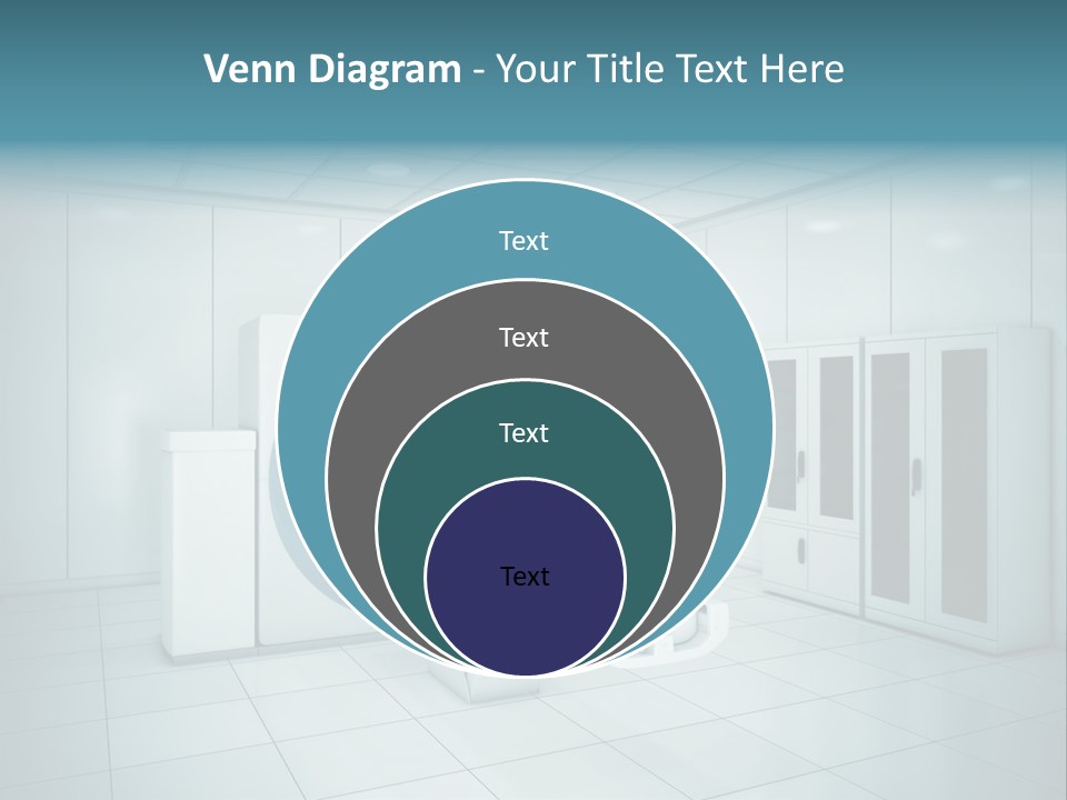 Brightly Lit Medical Equipment Bright PowerPoint Template
