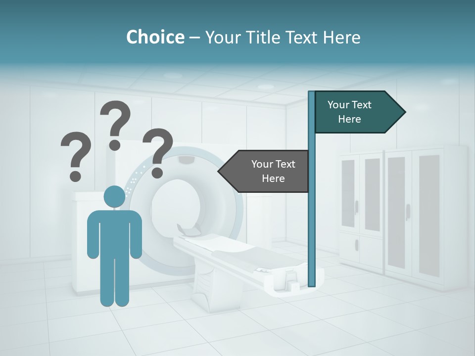 Brightly Lit Medical Equipment Bright PowerPoint Template