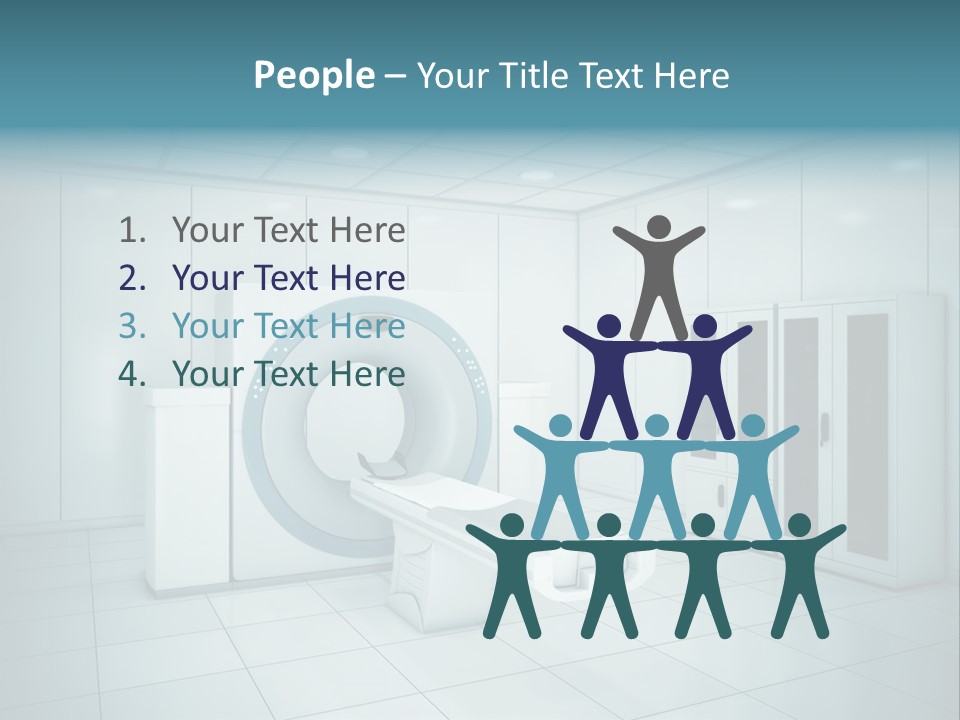 Brightly Lit Medical Equipment Bright PowerPoint Template