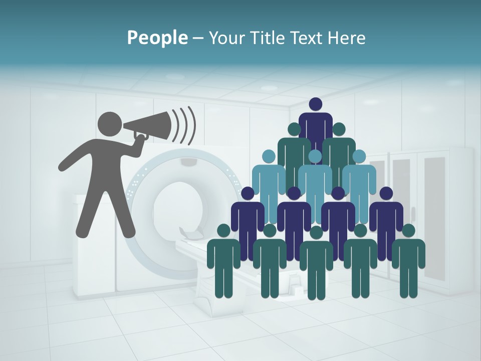 Brightly Lit Medical Equipment Bright PowerPoint Template