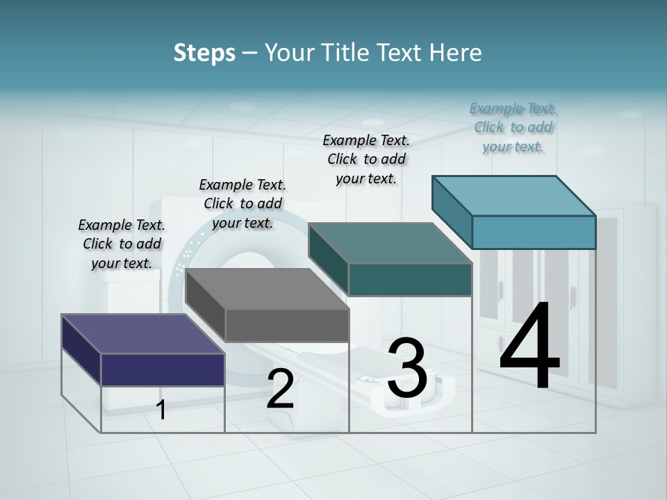 Brightly Lit Medical Equipment Bright PowerPoint Template