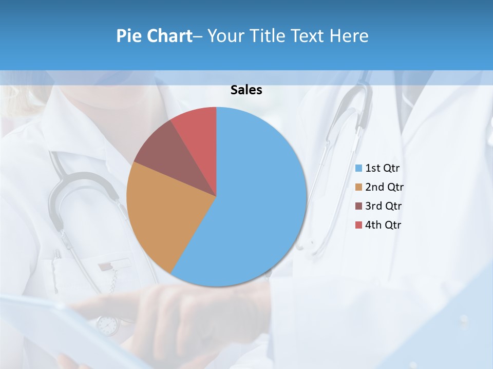 Tablet Female Male PowerPoint Template