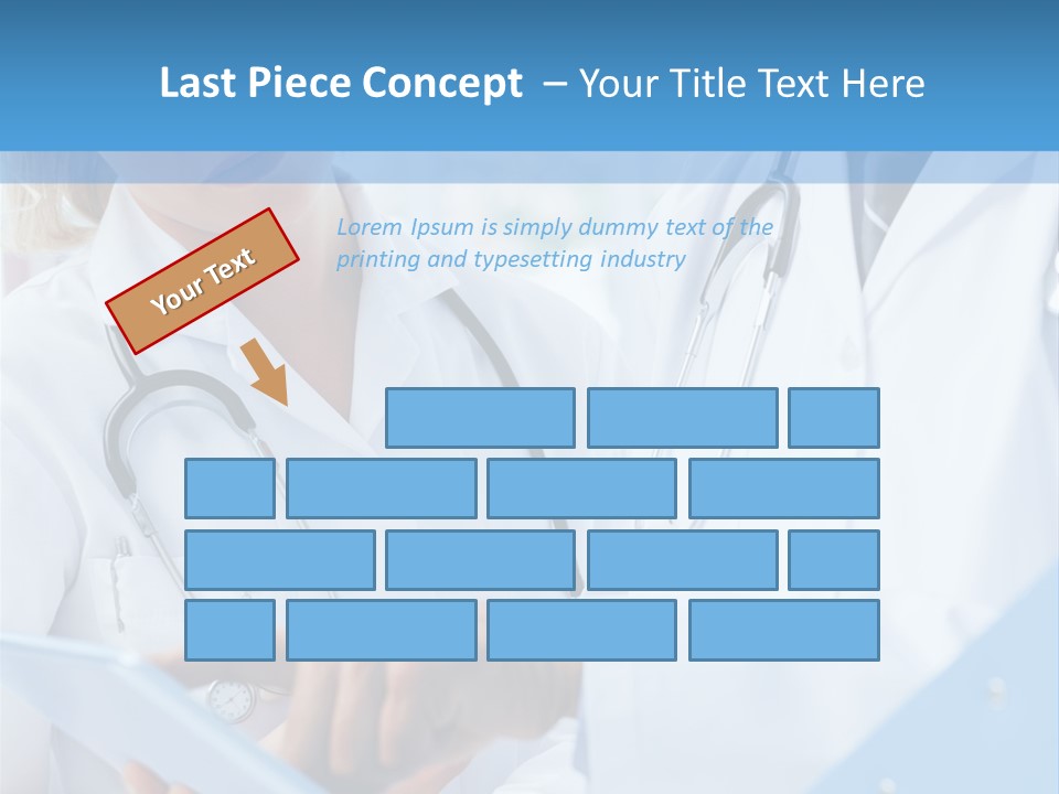 Tablet Female Male PowerPoint Template