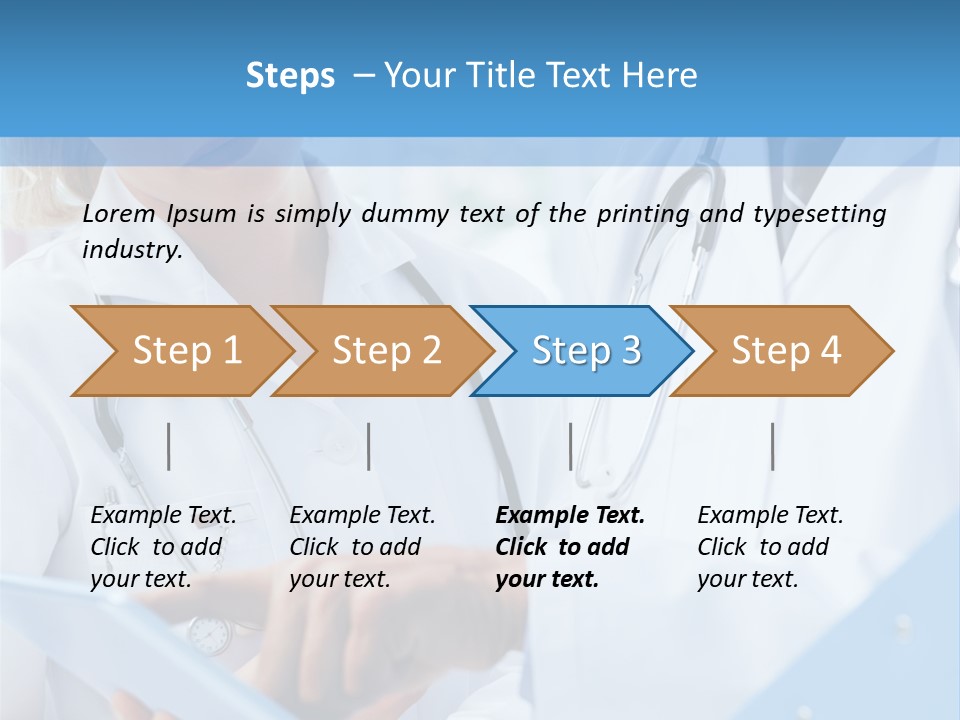 Tablet Female Male PowerPoint Template