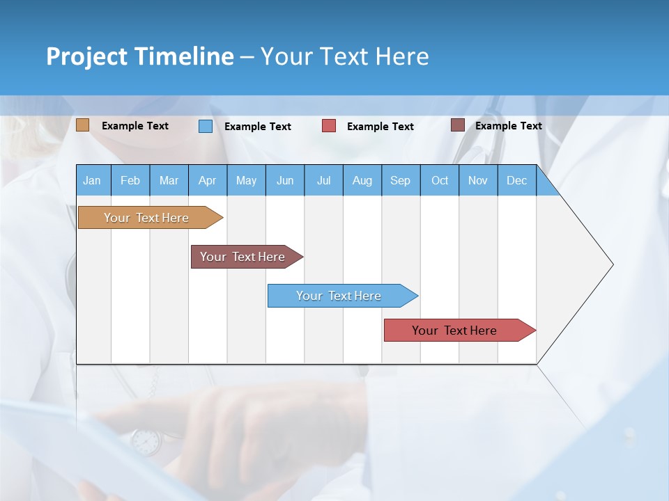 Tablet Female Male PowerPoint Template
