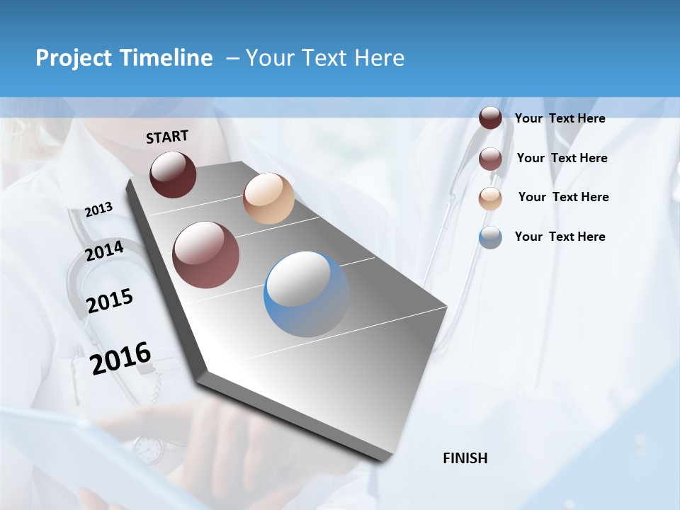 Tablet Female Male PowerPoint Template