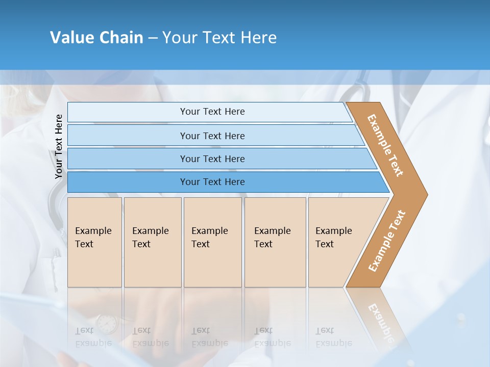 Tablet Female Male PowerPoint Template