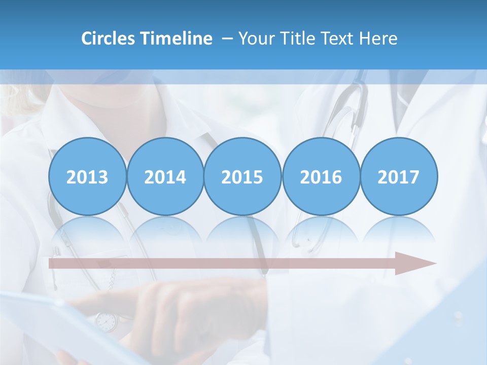 Tablet Female Male PowerPoint Template