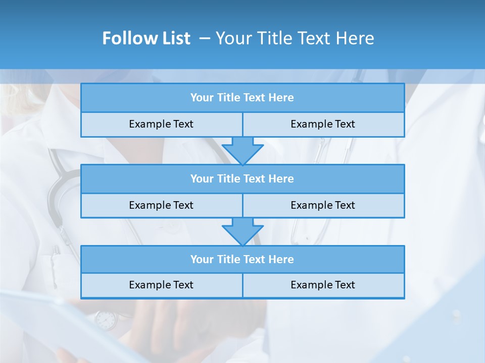 Tablet Female Male PowerPoint Template