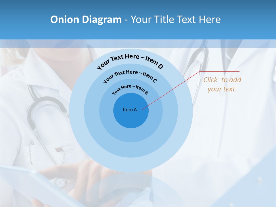 Tablet Female Male PowerPoint Template