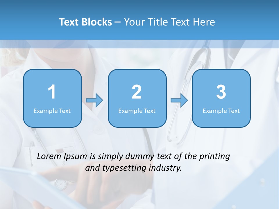 Tablet Female Male PowerPoint Template