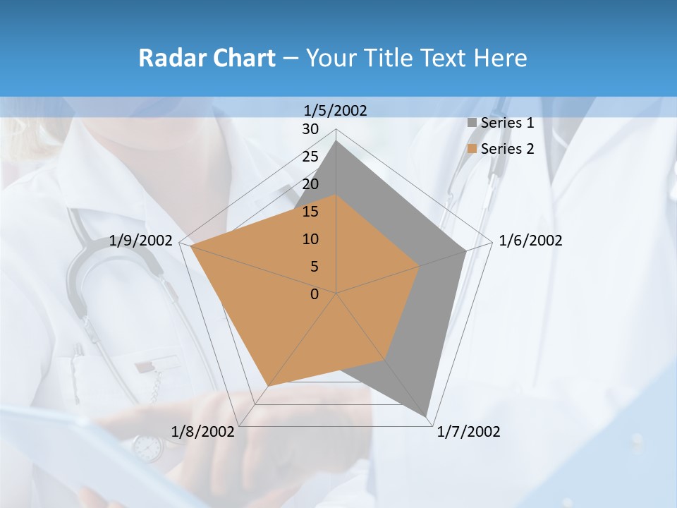 Tablet Female Male PowerPoint Template