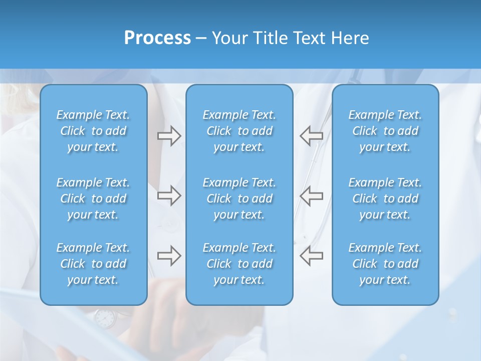 Tablet Female Male PowerPoint Template