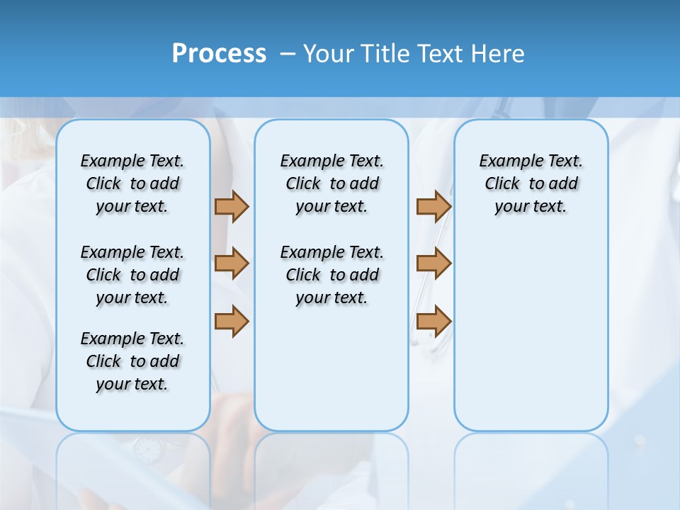 Tablet Female Male PowerPoint Template