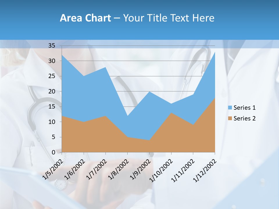 Tablet Female Male PowerPoint Template